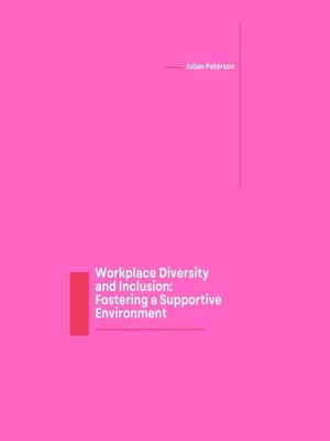 cover image of Workplace Diversity and Inclusion